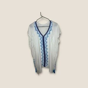 By The Sea Beach Coverup Handmade in Indonesia One Size Fits All